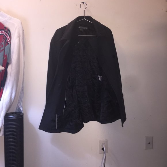 Kenneth Cole Reaction Pea Coat - Picture 3 of 15